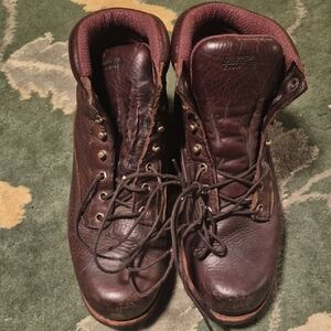 Chippewa Dark Brown Leather Boots